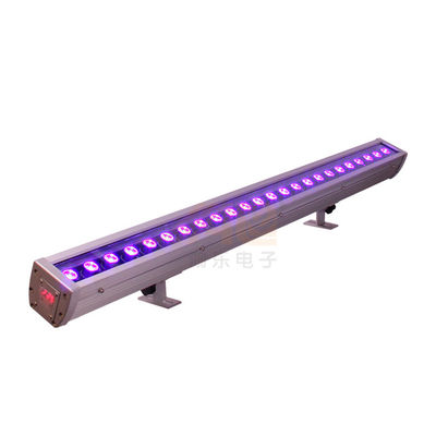 24*3W DMX ضد آب UV RGB LED دیوار شوی برای عروسی بازی