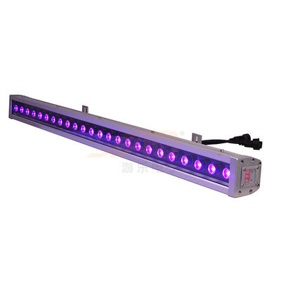 24*3W DMX ضد آب UV RGB LED دیوار شوی برای عروسی بازی