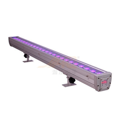 24*3W DMX ضد آب UV RGB LED دیوار شوی برای عروسی بازی