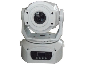 پرتو سفید 30W LED Moving Head Light مرحله ای روشنایی برای کنسرت / دیسکو / کلوپ شبانه