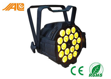 LED 18x15W LED می تواند نور RGBWA 5 در 1 LED 64 درجه نور / DJ چراغ مرحله DMX 512 کنترل