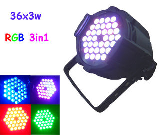 36pcs 3w RGB 3 in 1 LED Par Can Lights DJ / Disco / Nightclub چراغ لامپ روشنایی