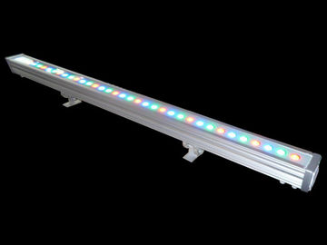 36 x 3w RGB چراغ دیواری شستشو، LED Bar Light Nightclub Lighting Fixtures مرحله