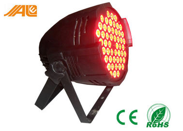 لنز بالا 54PCS 3W LED Par می تواند چراغ Par 64 روشنایی چند رنگ DJ مرحله نور 162W DMX 512 کنترل CE و RoHS لامپ