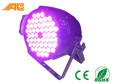 لنز بالا 54PCS 3W LED Par می تواند چراغ Par 64 روشنایی چند رنگ DJ مرحله نور 162W DMX 512 کنترل CE و RoHS لامپ
