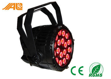 بالا 1IP65 18 x 15w RGBWA UV 6in1 ضد آب Led Par Light برای مرحله Indoor / Outdoor LED Par Can Lights