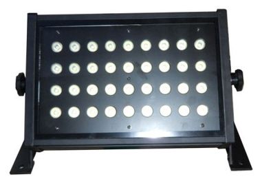 چراغ سقوط مرحله LED بالا چراغ 36 * 3W RGB / RGBW دیوار واشر LED
