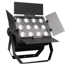 دکوراسیون مرحله 12 * 15W 3in1 RGB دیوار واشر LED، مرحله روشنایی دیوار نورپردازی