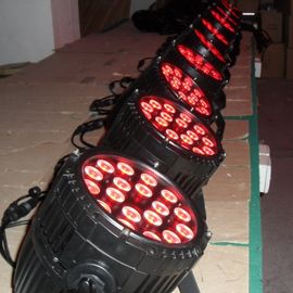 انرژی صرفه جویی در فضای باز LED Par Light 18 x 10w RGBWA حرفه ای روشنایی مرحله