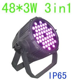 حرفه ای در فضای باز LED Par 48 x 3w چند رنگ روشنایی Par 64 چراغ رویداد رویداد عروسی رویداد IP65 روشنایی