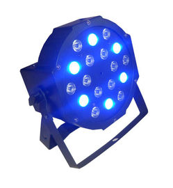 18 x 3w RGB چراغ تخت پار نور / چراغ Par 64 صحنه داخلی DJ چراغ 7CH DMX