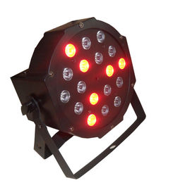 18 x 3w RGB چراغ تخت پار نور / چراغ Par 64 صحنه داخلی DJ چراغ 7CH DMX
