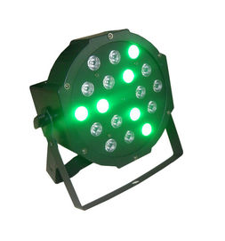 18 x 3w RGB چراغ تخت پار نور / چراغ Par 64 صحنه داخلی DJ چراغ 7CH DMX