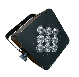 باتری 9W 10W 15W با استفاده از چراغ بی سیم LED Par Cans Light روشنایی Professional Stage