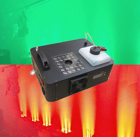 1500W LED RGB دود ماشین کنترل از راه دور DMX Fogger ماشین برای عروسی