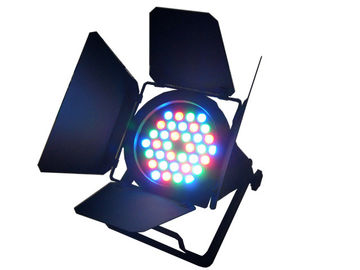 DMX 512 Barndoor 36 x 3w RGB Led Par 64 چراغ پین نقطه Multi PAR می تواند چراغ مرحله ای