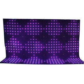 4x6m RGB 3in1 led پرده برداری از دکوراسیون زمینه / پرده