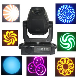 نورپردازی مرحله ای روشنایی مرحله ای 60w / 75w Gobo LED Moving Head Light