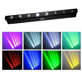 8 چشم 10w Rgbw 4in1 چراغ پرتو پرش نور / دیسکو چراغ یا برای نمایش صحنه