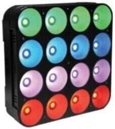 16pcs 30w RGB 3in1 Led Matrix Blinder Club Lights برای DJ، Stage، Bands