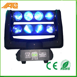 8 x 10w RGBW 4in1 / رنگ سفید Spider Beam حرکت سر DJ مرحله روشنایی