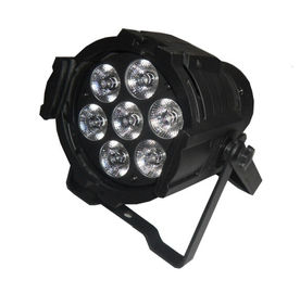 7 x 10w Rgbw 4in1 سر رهبری 64 دیسکو چراغ مرحله / چراغ عروسی