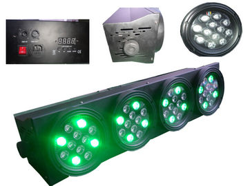 بلند 48pcs 3w RGB دیسکو مرحله چراغ Blinder / DJ چراغ نوار چراغ