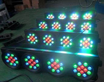 بلند 48pcs 3w RGB دیسکو مرحله چراغ Blinder / DJ چراغ نوار چراغ