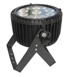 Ip65 9pcs 10w Rgbw 4in1 Outdoor Waterproof Led Par Can 64 با شش اثر رنگین کمان