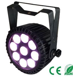 IP65 Outdoor Par Can 9pcs 10w Rgbw 4in1 / 5in1 DMX دیسکو دیجیتال نورپردازی صحنه