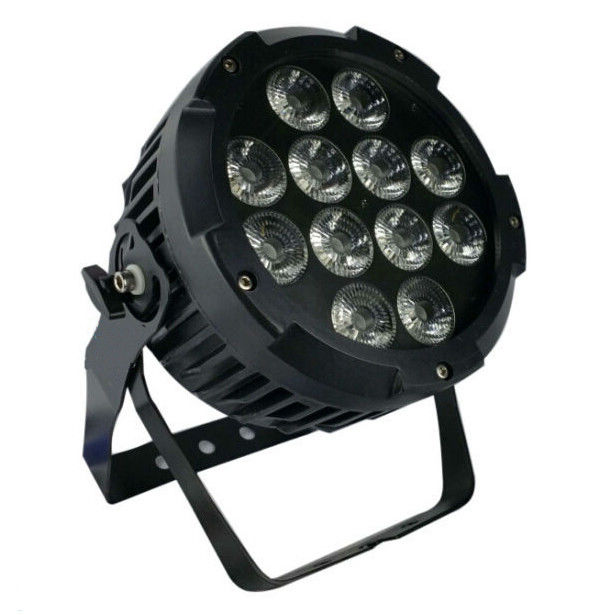 IP65 12pcs * 12w 4 in 1 RGBW پارامترهای LED در فضای باز با مسکن آلومینیوم