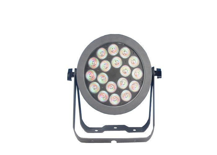 18 عدد 6 در 1 RGBW LED چراغ های مرحله ای پارس با چراغ آلومینیوم مجهز