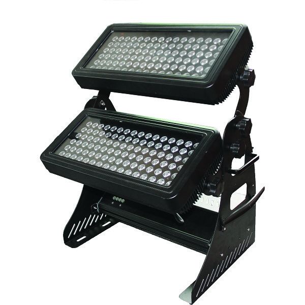دو ردیف 4 در 1 چراغ دیواری واشر، 192PCS 3W رهبری نور باشگاه شبانه