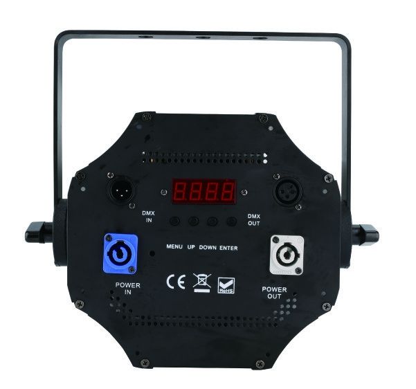 2018 جدید LED ضد نور 19x10W ضد آب RGBW 4 در 1 LED بزرگنمایی LED با کنترل DMX از روشنایی مرحله