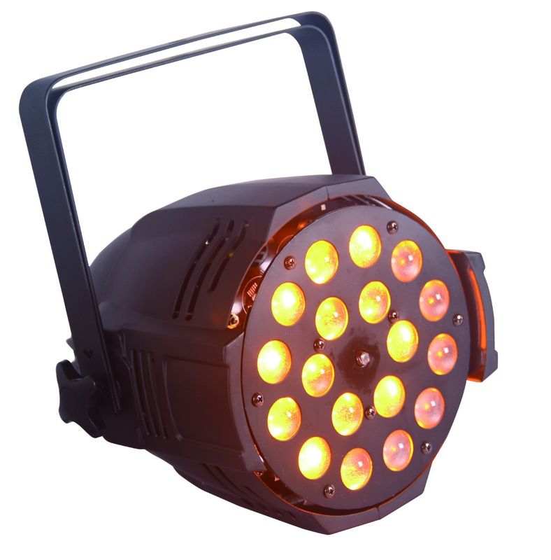 rgbaw + uv ضد آب IPP ip65 امتیاز DMX dj disco به رهبری روشنایی ، rgbwa uv 6 در 1 18 قطعه