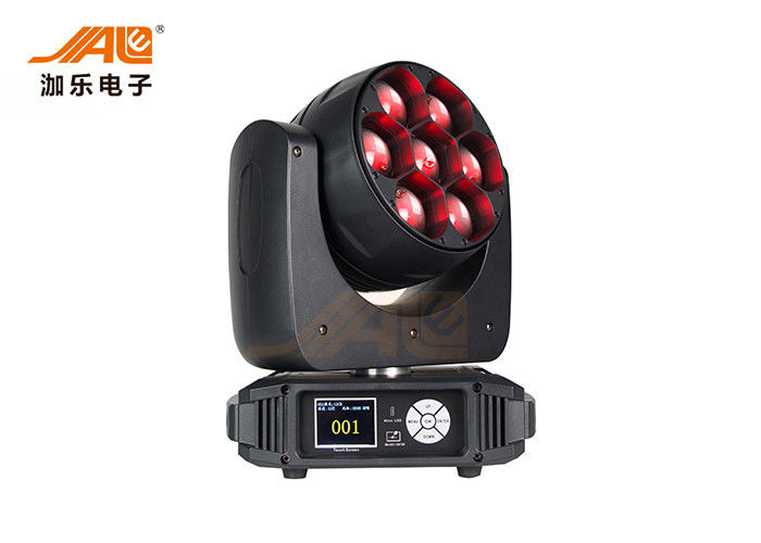 7 * 40W بزرگنمایی متحرک RGBW چراغ های مرحله ای 350 درجه چرخش