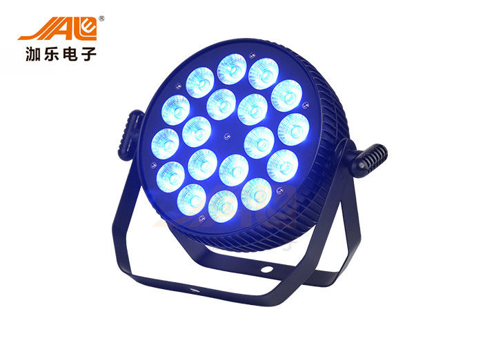10CH 18x18w RGBWA UV 6 In1 LED Par DJ چراغ های صحنه