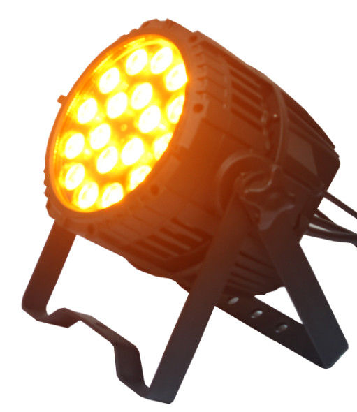 انرژی صرفه جویی در فضای باز LED Par Light 18 x 10w RGBWA حرفه ای روشنایی مرحله