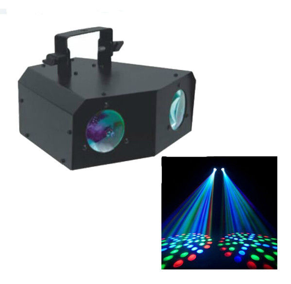 2 چشم DJ مرحله درخشان 3 کانال DMX-512 چراغ اثر نور / کریسمس دکوراسیون چراغ