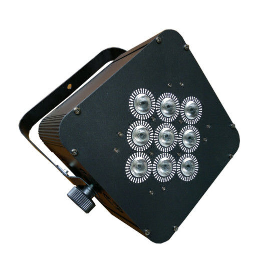 باتری 9W 10W 15W با استفاده از چراغ بی سیم LED Par Cans Light روشنایی Professional Stage