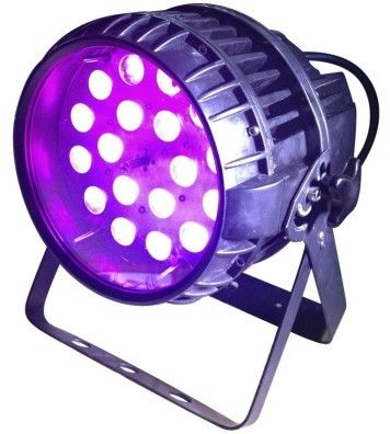 Zoom Light 18 x 10w Rgbw Ip65 در فضای باز پارس می تواند چراغ های مرحله 110V - 240V