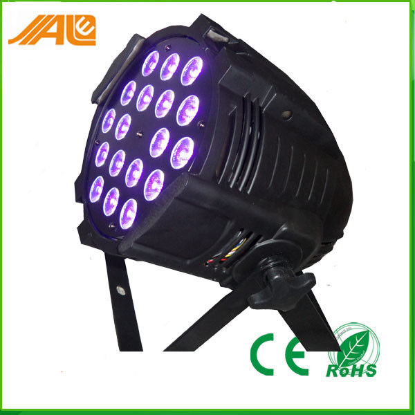 New Par Can Light 18pcs 15w Rgbwa Uv 6in1 Led Par دیسکو Stage Light / Dmx Par Light