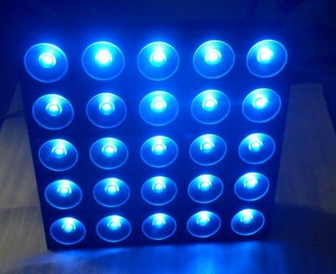 25pcs 30w / 10w RGB 3in1 چراغ ماتریس Blinder Stage نورپردازی / صحنه دکوراسیون برای دیسکو