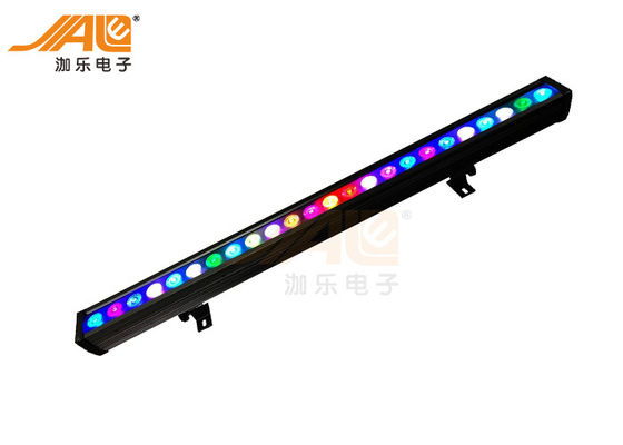 چراغ مرحله ای چراغ LED 24 * 3W IP65 RGBW نور شوینده دیواری در فضای باز